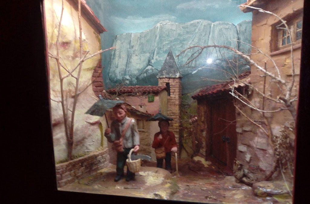 V Mostra de diorames i pessebre popular a la parròquia de Sant Genís