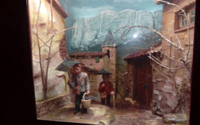 V Mostra de diorames i pessebre popular a la parròquia de Sant Genís