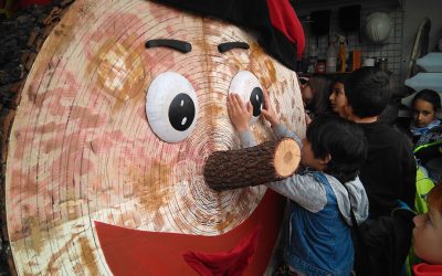 Visita de l’escola Puig Rodó d’Ullà al TIÓ d’Aulaenginy