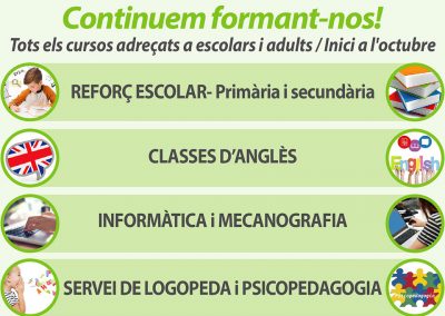 Continuem formant-nos!