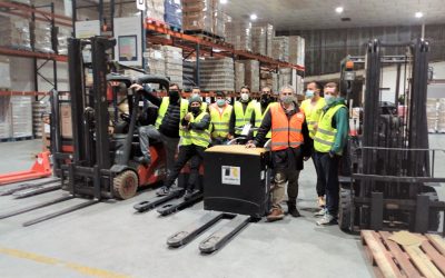 Finalitzat el curs de carretons elevadors en el sector logístic