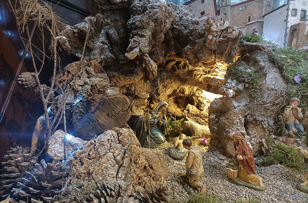 Exposició de pessebres a l’església