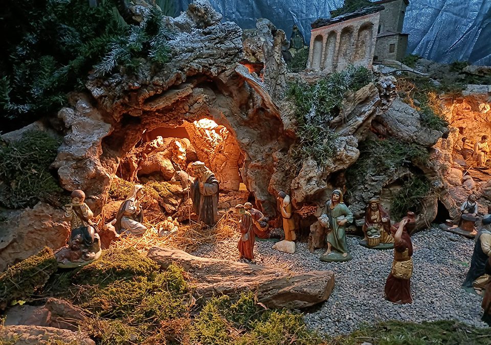 Pessebre i diorames a l’Església de Sant Genís