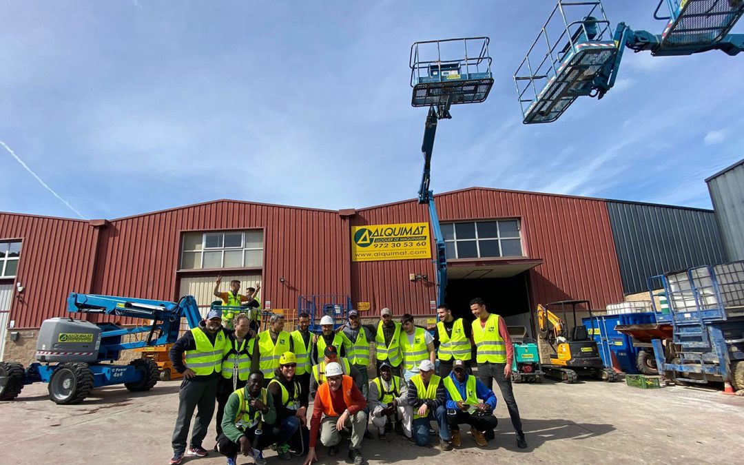 Acabat Curs CURS D’OPERADOR DE PLATAFORMES MÒBILS DE PERSONAL -PEMP- dels dies 7 i 8 de març de 2023