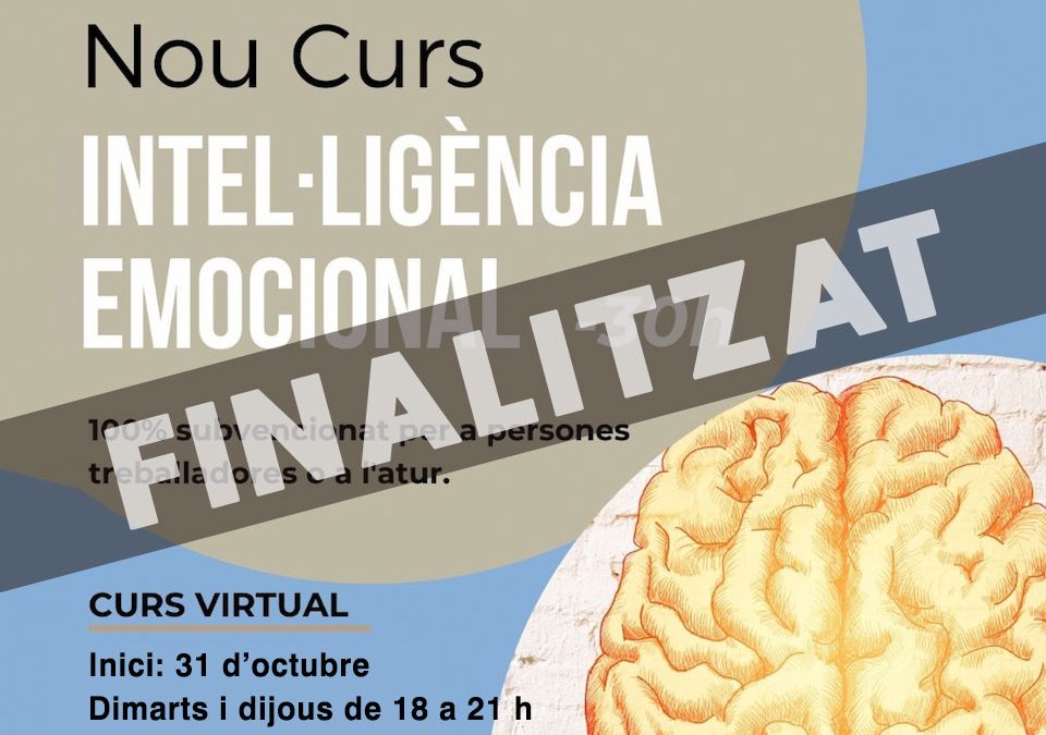 Nou Curs INTEL·LIGÈNCIA EMOCIONAL