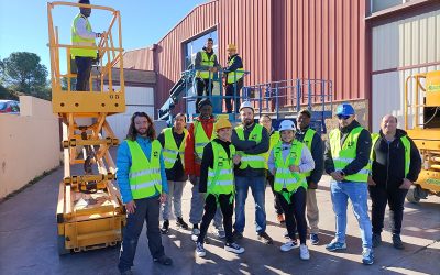 Finalitzat el Curs CURS D’OPERADOR DE PLATAFORMES MÒBILS DE PERSONAL -PEMP- del desembre de 2023