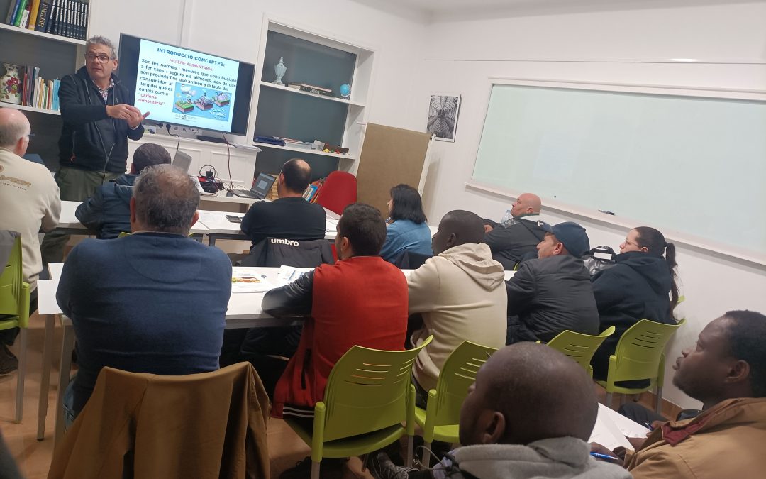 Acabat el Curs de SEGURETAT ALIMENTÀRIA: MANIPULACIÓ I CONTROL D’ALIMENTS del mes de febrer de 2024