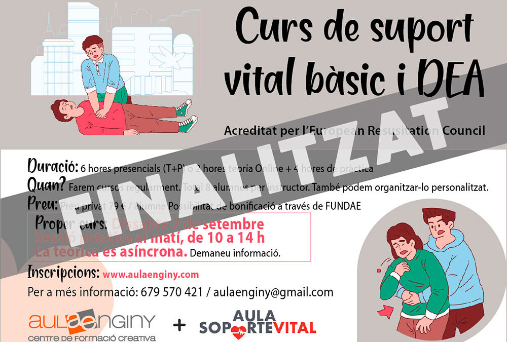 Curs de suport vital bàsic i DEA