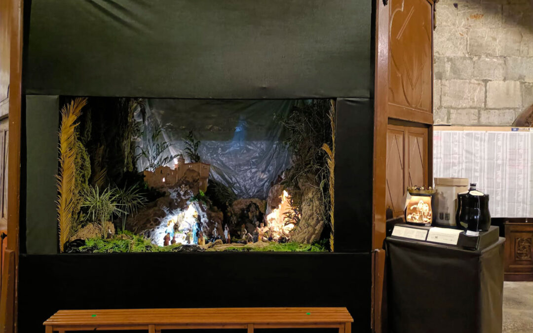 Pessebre a l’església de Sant Genís i sorteig d’un pessebre portàtil